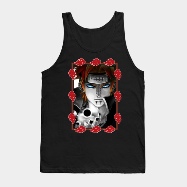 Pain Akatsuki Tank Top by Next Graffics